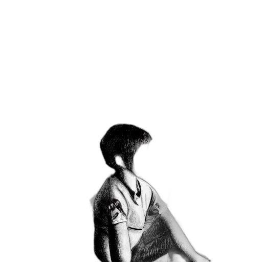 dress, creature, face, robot transparent PNG cut-out