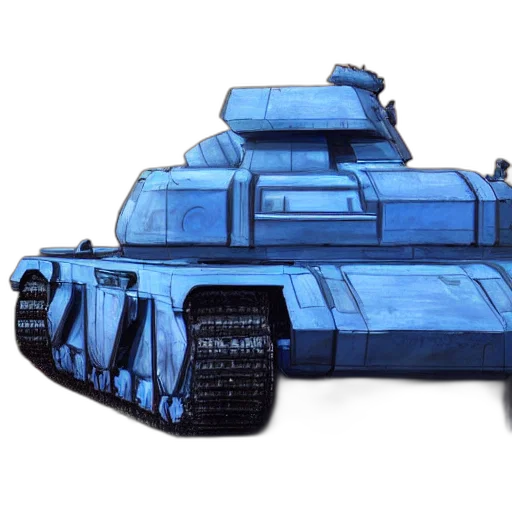 weapon, car, concept art, 3d render transparent PNG cut-out