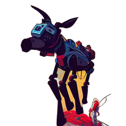 robot, animal, dragon, creature transparent PNG cut-out