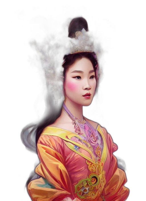crown, staff, dragon, face transparent PNG cut-out