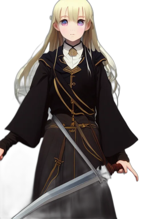 staff, sword, weapon, jacket transparent PNG cut-out