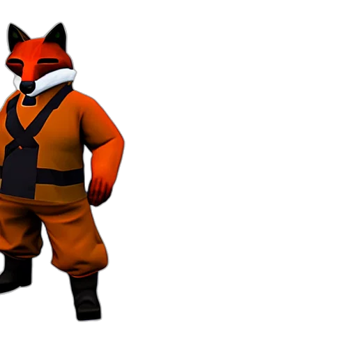 mask, animal, jacket, staff transparent PNG cut-out