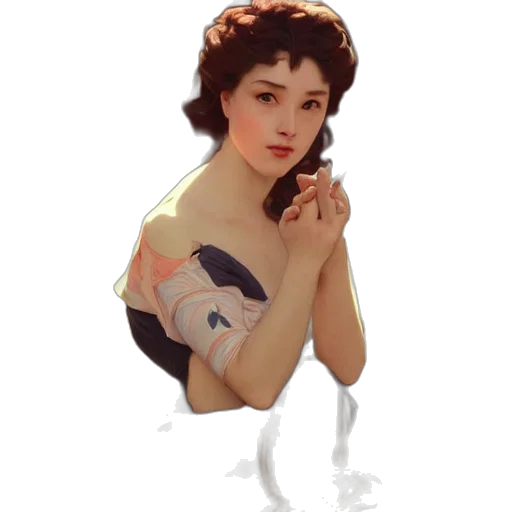 dress, face, robot, jewelry transparent PNG cut-out