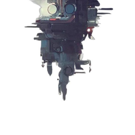robot, weapon, face, mask transparent PNG cut-out