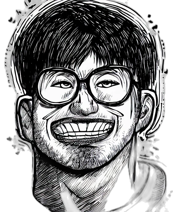 face, creature, cartoon, comic book art transparent PNG cut-out
