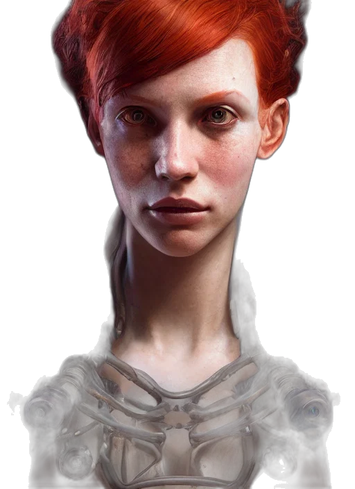 face, robot, creature, mask transparent PNG cut-out