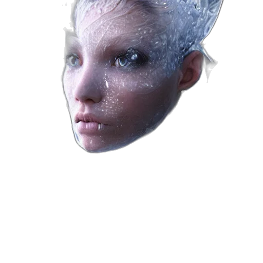 face, mask, creature, robot transparent PNG cut-out