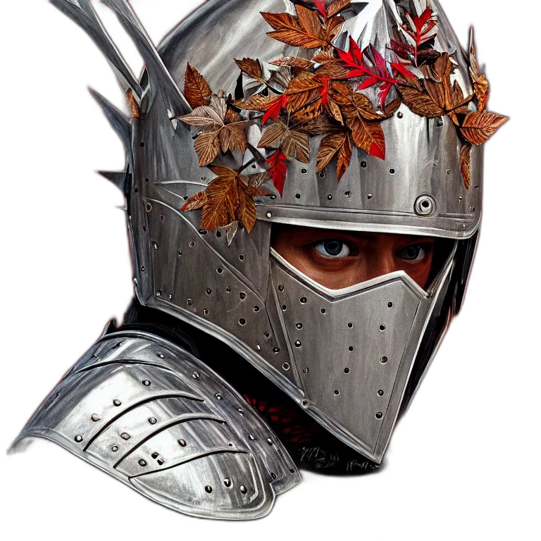mask, crown, sword, face transparent PNG cut-out