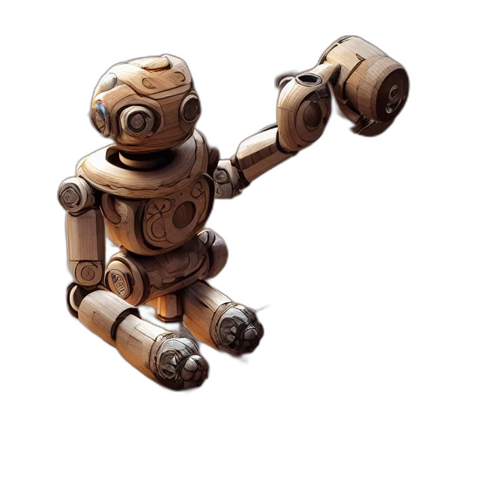 robot, staff, weapon, concept art transparent PNG cut-out
