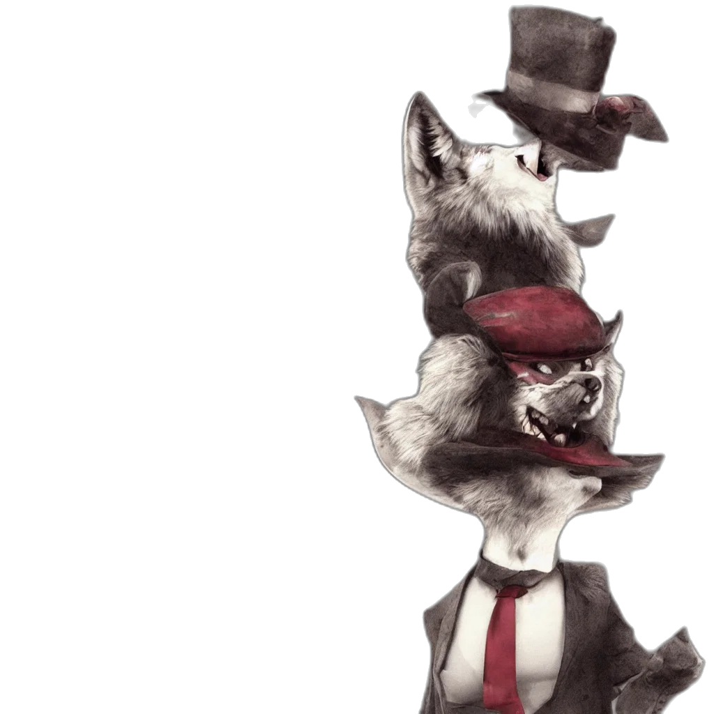 hat, staff, animal, mask transparent PNG cut-out