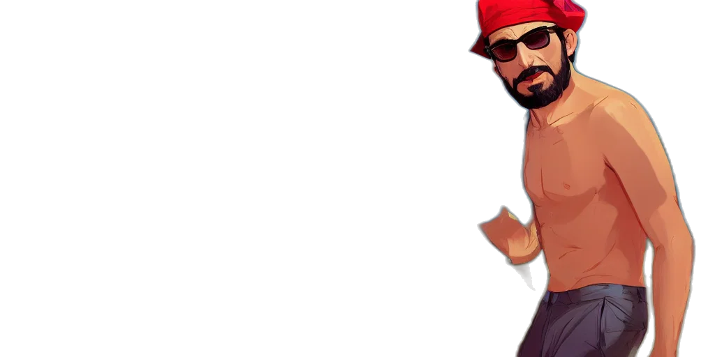 cartoon, pixel art, concept art, 3d render transparent PNG cut-out