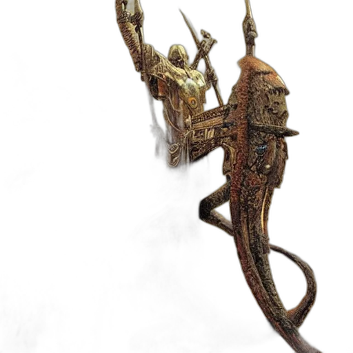staff, sword, weapon, crown transparent PNG cut-out