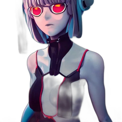 robot, mask, face, staff transparent PNG cut-out