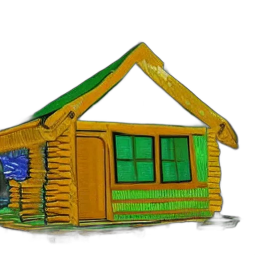 building, furniture, 3d render, concept art transparent PNG cut-out