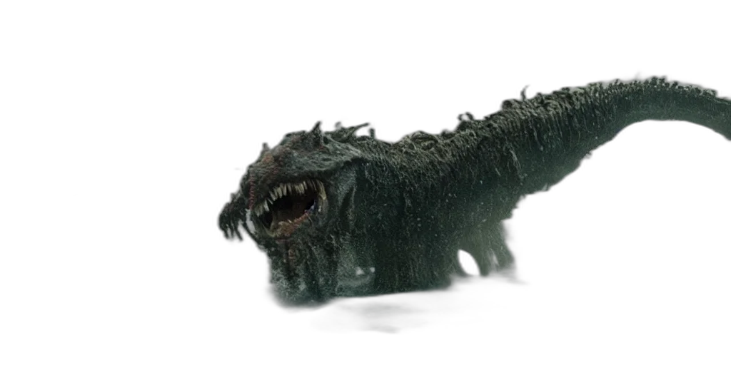creature, dragon, animal, hair transparent PNG cut-out