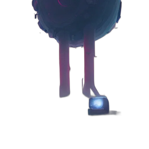 robot, crown, dress, creature transparent PNG cut-out