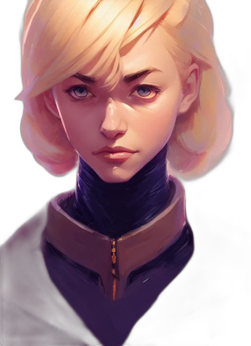 face, jacket, staff, crown transparent PNG cut-out
