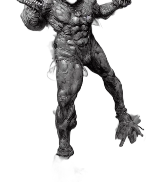 creature, animal, staff, concept art transparent PNG cut-out