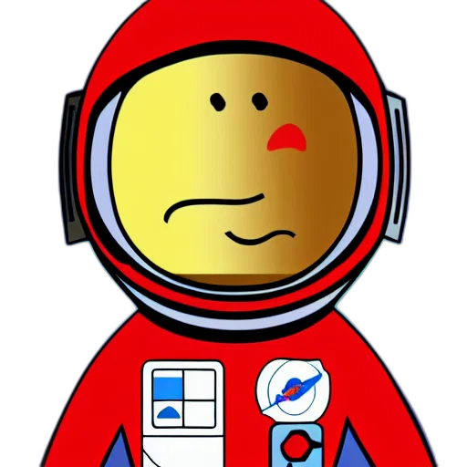 robot, face, staff, jacket transparent PNG cut-out