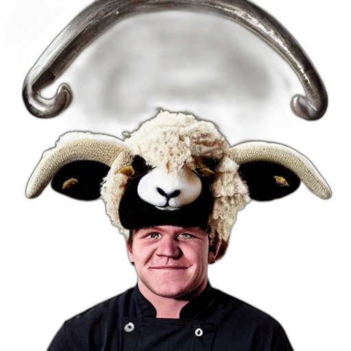 hat, staff, animal, food transparent PNG cut-out