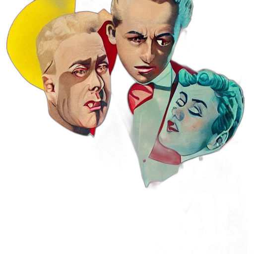 face, mask, umbrella, staff transparent PNG cut-out