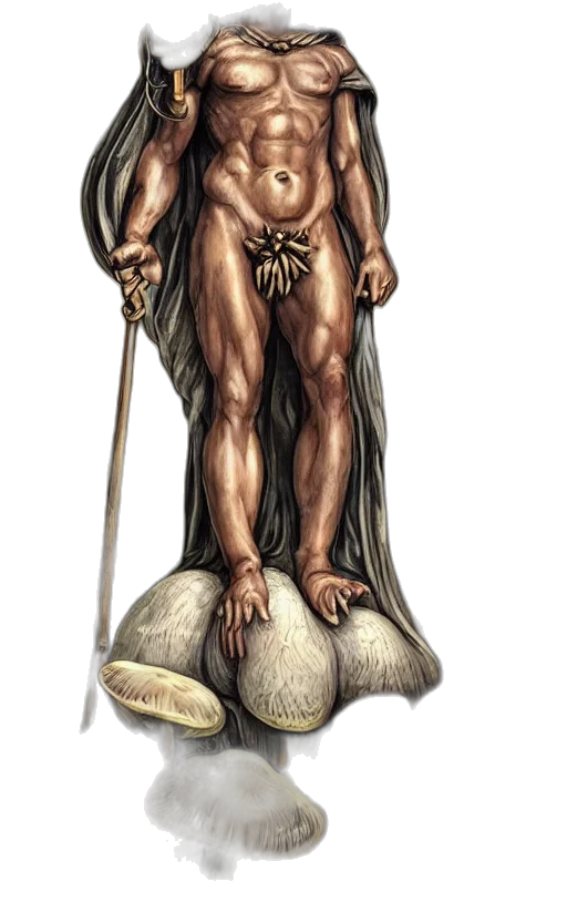 staff, creature, concept art, fantasy art transparent PNG cut-out