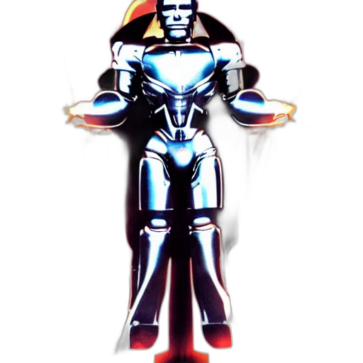 robot, weapon, sword, staff transparent PNG cut-out