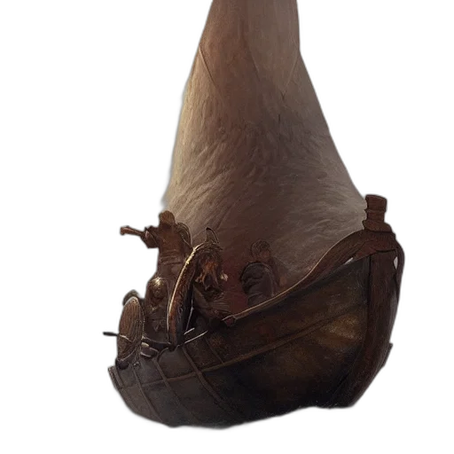 shoes, hat, crown, weapon transparent PNG cut-out