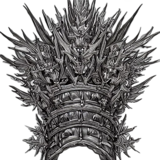 crown, jewelry, dragon, sword transparent PNG cut-out