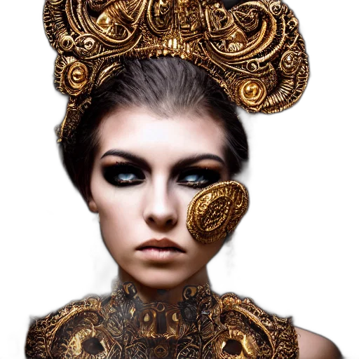 jewelry, crown, mask, face transparent PNG cut-out