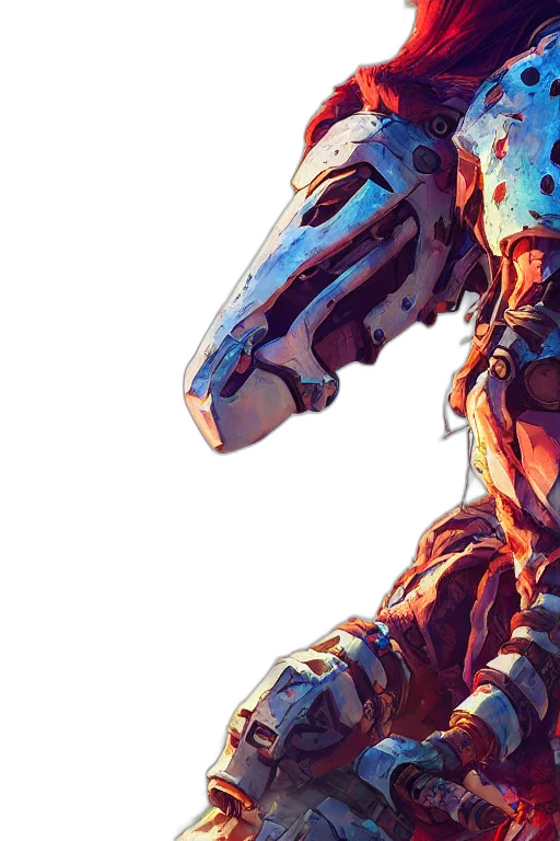 robot, dragon, face, mask transparent PNG cut-out