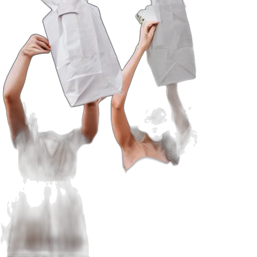 dress, food, jacket, staff transparent PNG cut-out