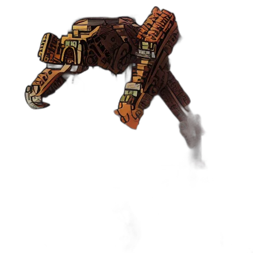 weapon, robot, creature, dragon transparent PNG cut-out