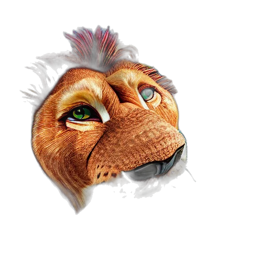 dragon, animal, creature, face transparent PNG cut-out