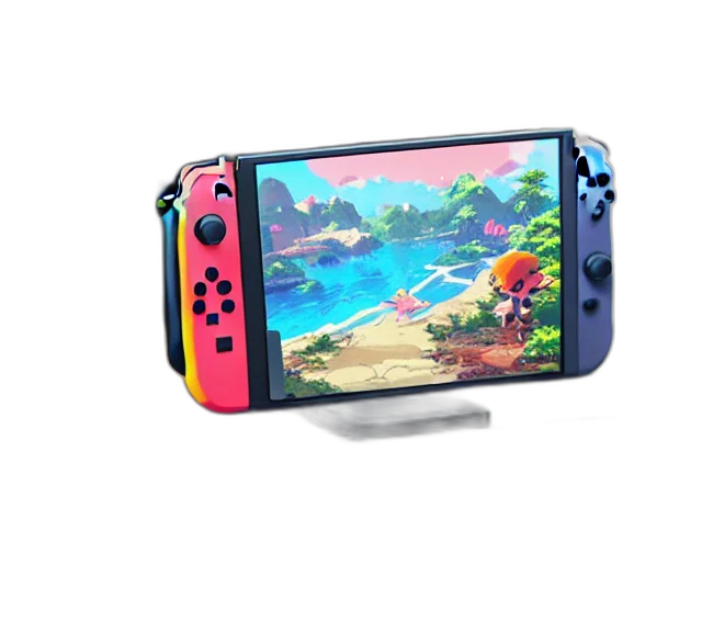 weapon, concept art, vaporwave, 3d render transparent PNG cut-out