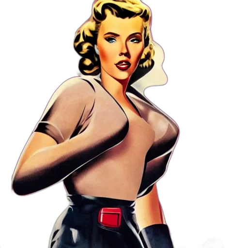 jacket, staff, comic book art, cartoon transparent PNG cut-out