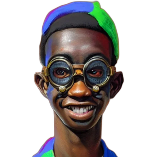 mask, face, creature, robot transparent PNG cut-out