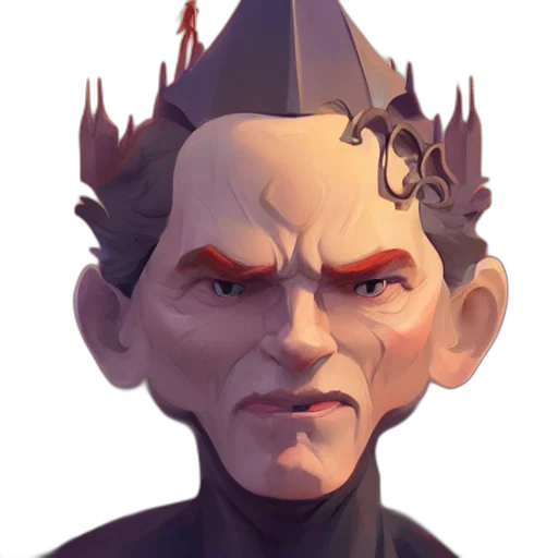 face, staff, crown, mask transparent PNG cut-out