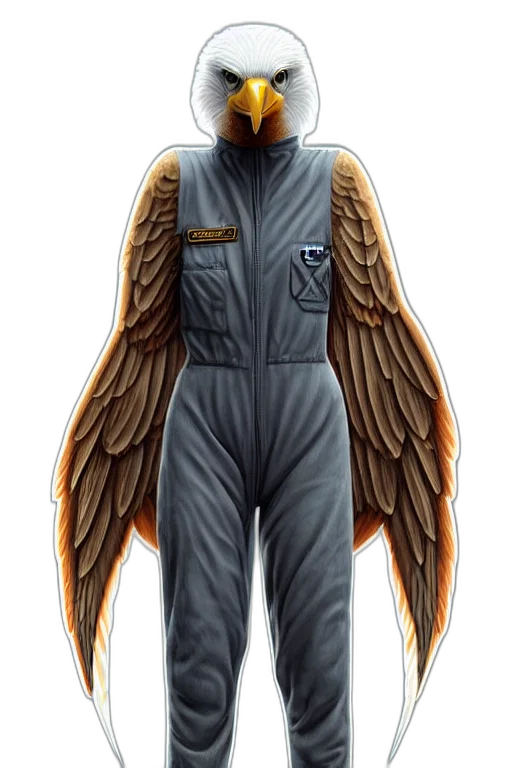 jacket, staff, concept art, comic book art transparent PNG cut-out