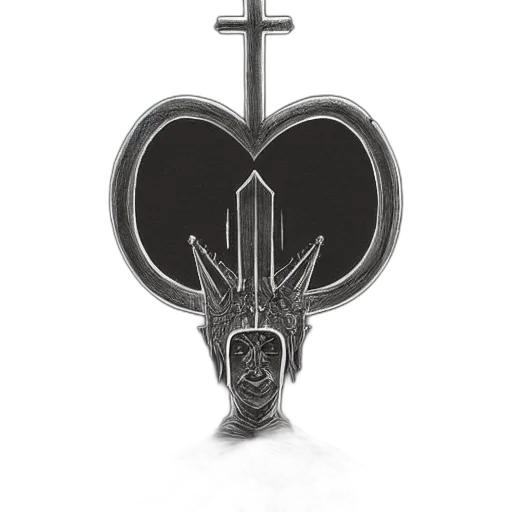 crown, sword, staff, weapon transparent PNG cut-out