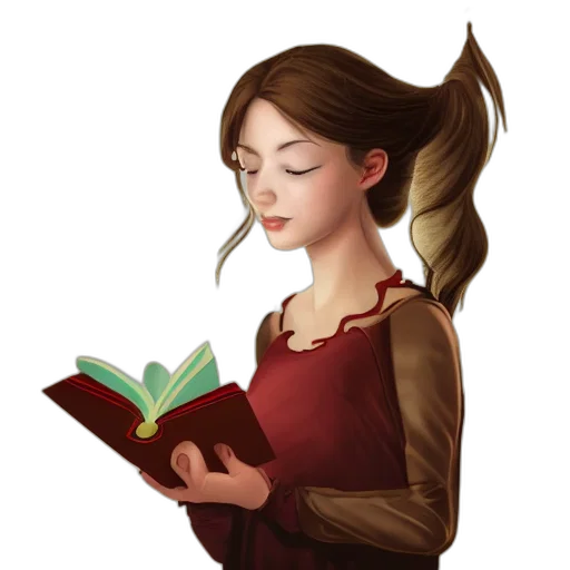 face, staff, fantasy art, concept art transparent PNG cut-out