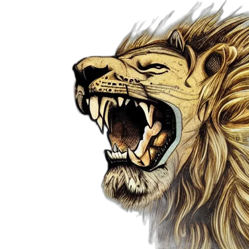 animal, photorealistic, watercolor, 3d render transparent PNG cut-out