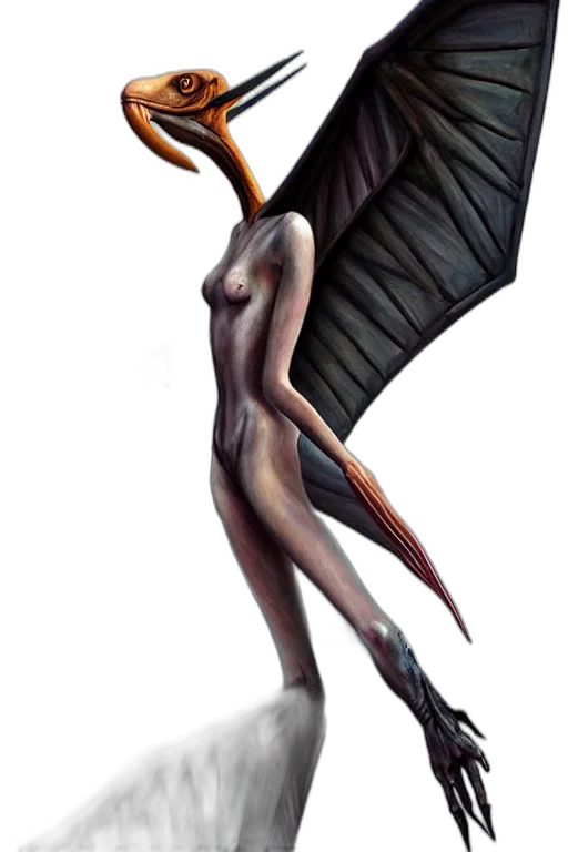 creature, dragon, staff, animal transparent PNG cut-out