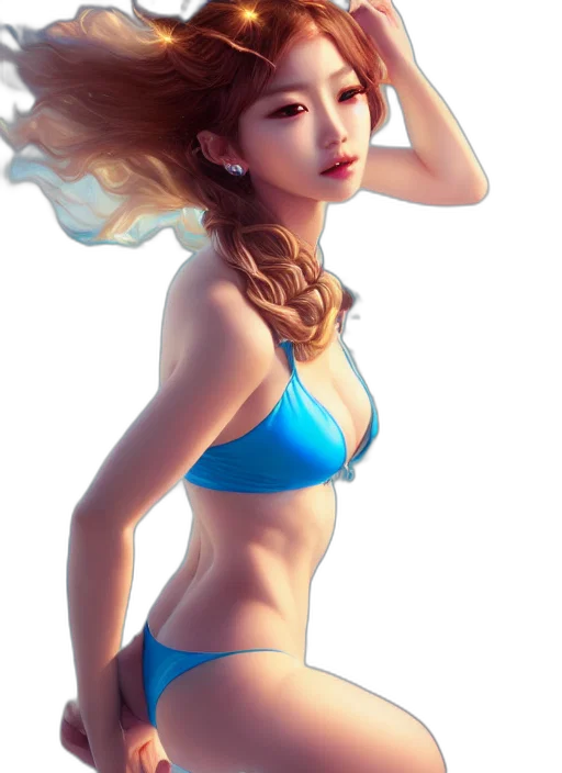 dress, staff, jewelry, hat transparent PNG cut-out