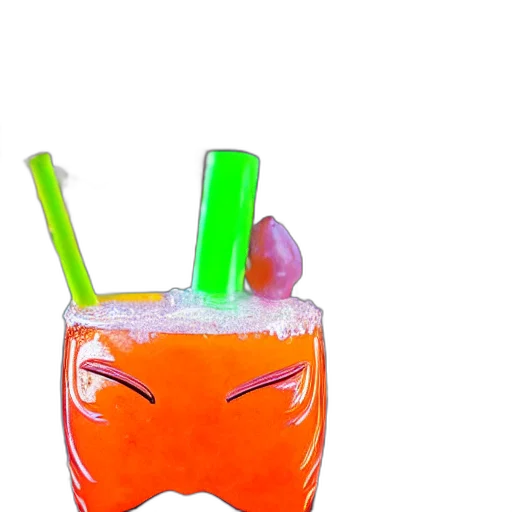 mask, bottle, crown, staff transparent PNG cut-out