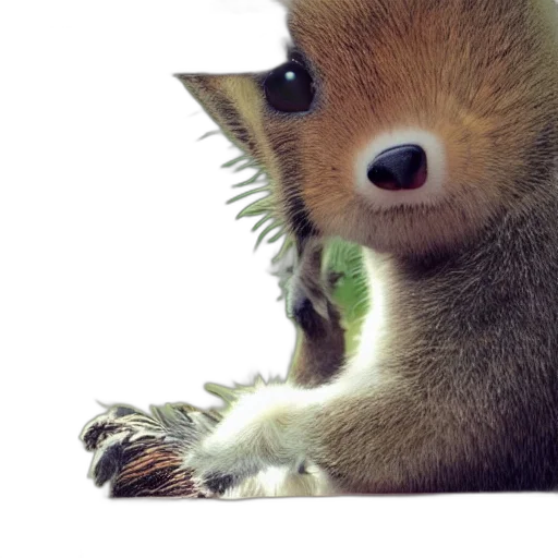 animal, creature, staff, weapon transparent PNG cut-out