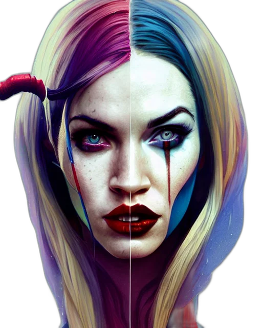 face, comic book art, fantasy art, concept art transparent PNG cut-out