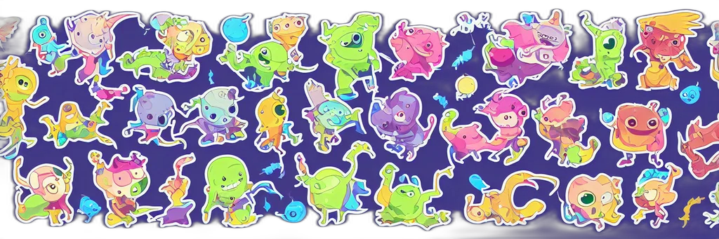 dragon, concept art, watercolor, outer space transparent PNG cut-out