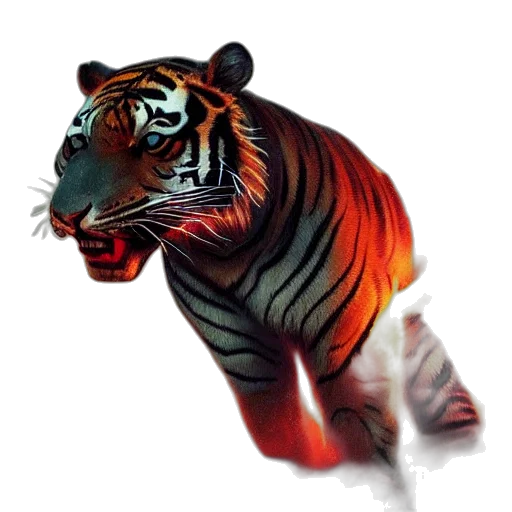 animal, creature, staff, 3d render transparent PNG cut-out