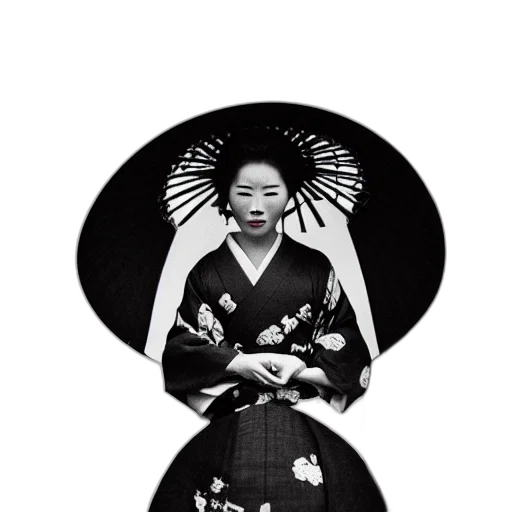 dress, umbrella, staff, face transparent PNG cut-out